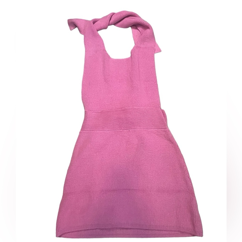 Free People Orchid Pink Women’s Large Convertible Low Back Mini Dress NWT - Picture 5 of 10